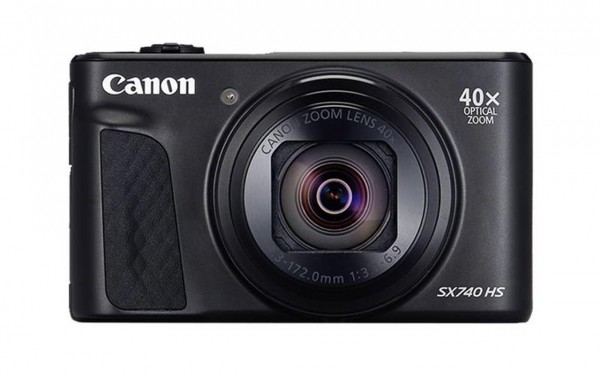 Canon PowerShot SX740 HS schwarz  Travel Kit inkl Ministativ und Tasche, ca 1-3 Monate Lieferzeit