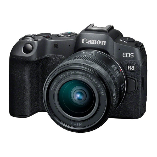 Canon EOS R8+RF 4,5-6,3/24-50 mm IS STM Kamerakit