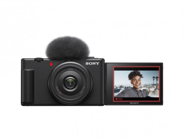 Sony ZV-1F 1" Kompaktkamera 20,1 MP Exmor RS CMOS 5472 x 3648 Pixel Schwarz