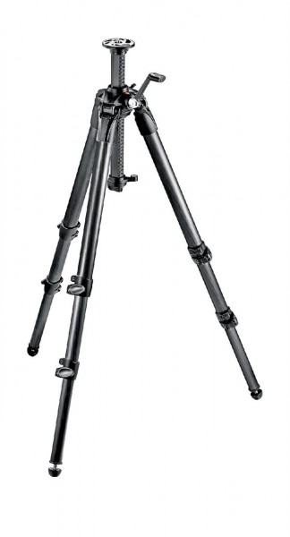 057 Carbon Stativ, 3 Segmente, KurbelsŠule