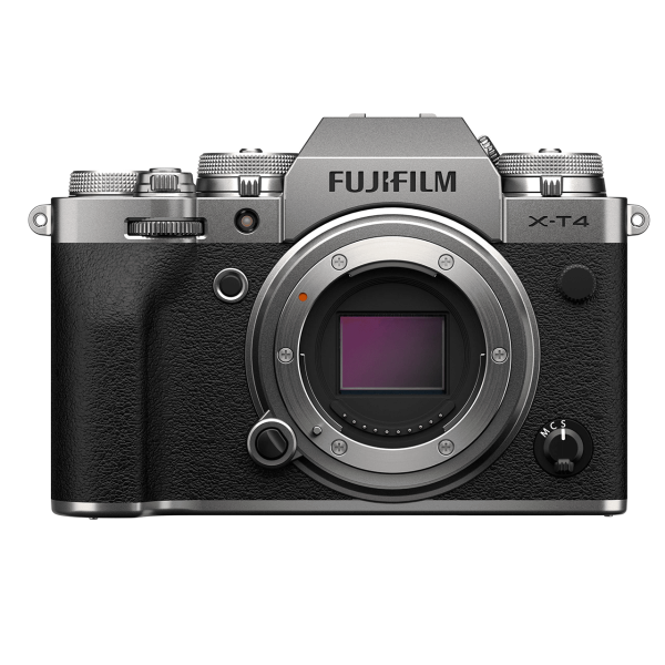 Fujifilm X-T4 silber Gehäuse im Kitkarton ohne Objektiv