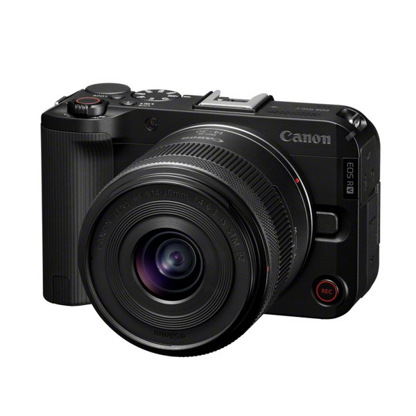 Canon EOS R50V + RF-S 14-30mm f/4-6.3 IS STM PZ Kit MILC 24,2 MP CMOS 6000 x 4000 Pixel Schwarz